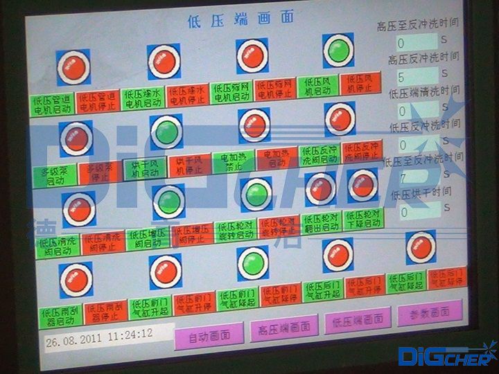 高速動車組輪對超高壓水除漆係統PLC控製