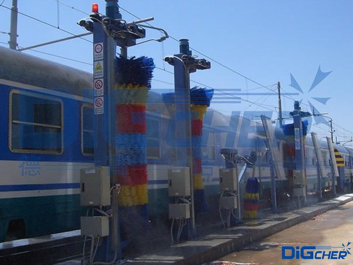 全自動軌道列車清洗係統