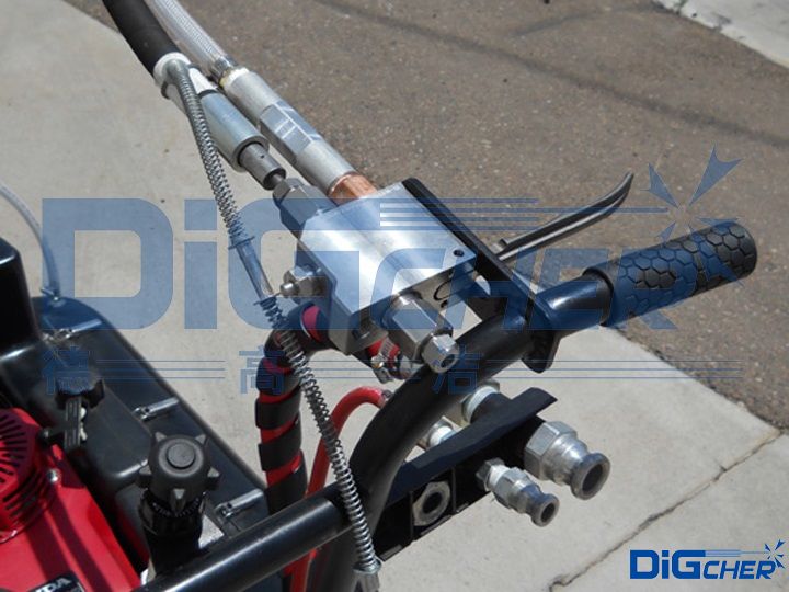 D380HP手推式交通標線清除機手(shǒu)柄