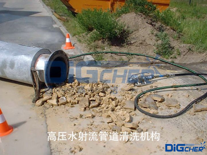 高壓水射流管道清洗機構（gòu）