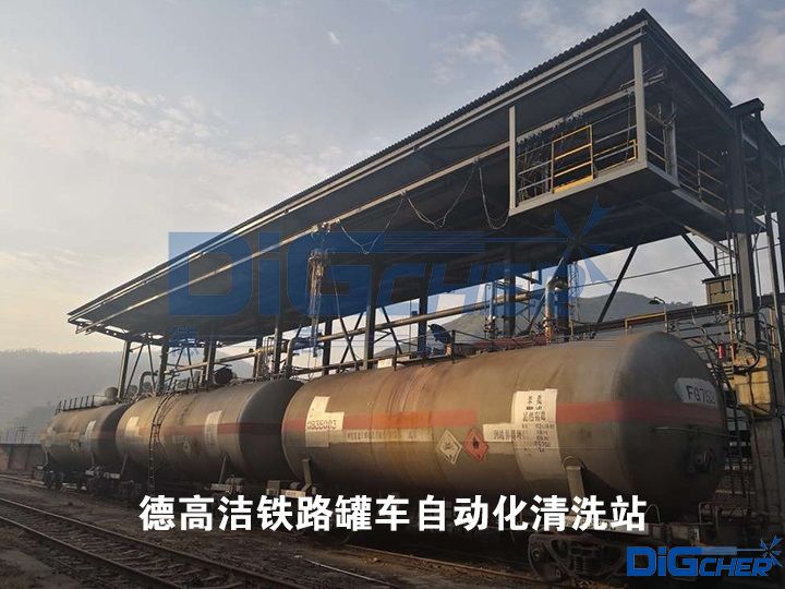 TXVLOG糖心短视频网站潔鐵路罐車自動化清洗站（zhàn）