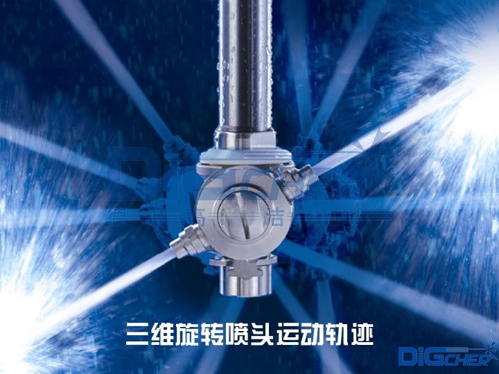 三維旋（xuán）轉噴頭運動軌跡