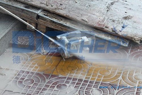 高壓水(shuǐ)射流鑄(zhù)件型殼清理